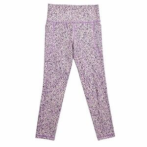 Athleta Womens S Salutation Stash 7/8 Leggings Purple Yoga Pocket‎ Tight